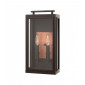Lanterne murale Sutcliffe Bronze frotté d'huile / cuivre|Appliques murales|Luminaire Center