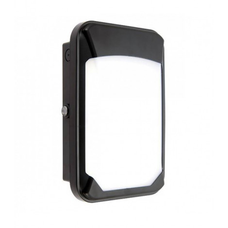 Applique murale Lucca Polycarbonate Noir 1 ampoule 27,5cm|Appliques murales|Luminaire Center