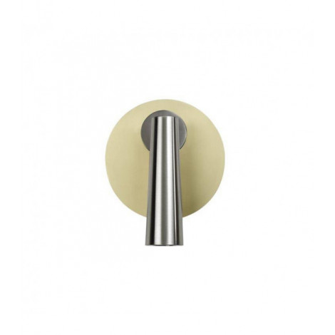 Applique avec liseuse Gamma Aluminium Nickel satiné 13 Cm|Appliques murales|Luminaire Center