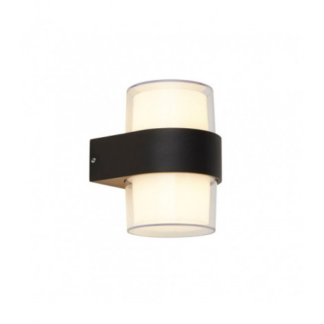 Applique moderne 2Lt Aluminium blanc 2 ampoules 13,3cm|Appliques murales|Luminaire Center