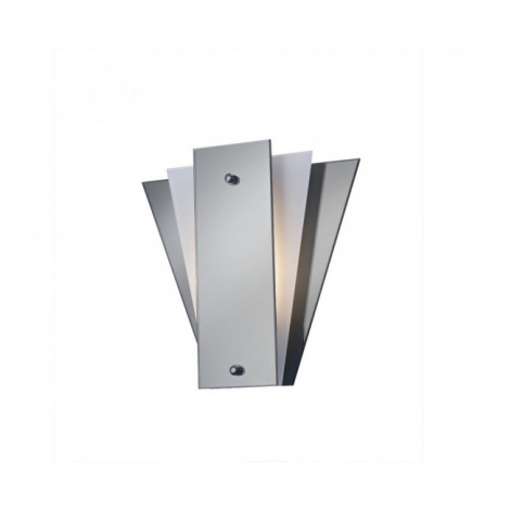 Applique murale Atlantis Chrome poli 1 ampoule 26cm|Appliques murales|Luminaire Center