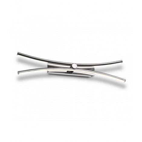 Applique à tableau Fusion Chrome poli 1 ampoule 10cm|Appliques murales|Luminaire Center