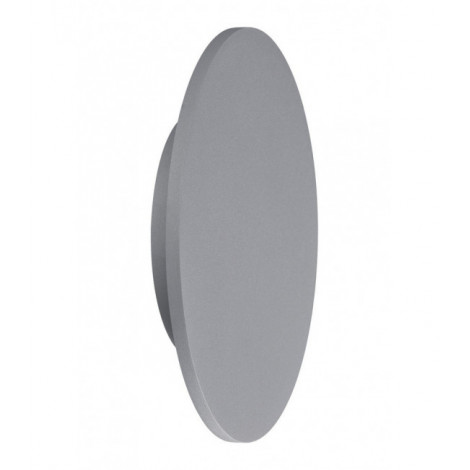 Applique LED intégré Fusion Argent peint 1 ampoule 4cm|Appliques murales|Luminaire Center