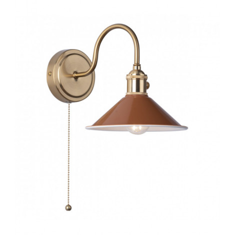 Applique murale Hadano Laiton naturel 1 ampoule 20cm|Appliques murales|Luminaire Center