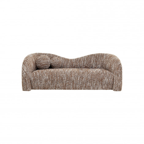 Canapé Livia Melange 2 places marron Kare Design|Canape|Kare