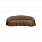 Canapé Drapes 3 places marron Kare Design|Canape|Kare