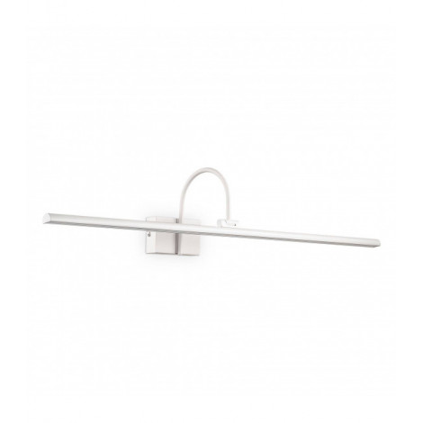 Applique à tableau Bonjour Métal blanc 1 ampoule 17,5cm|Appliques murales|Luminaire Center