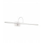 Applique à tableau Bonjour Métal blanc 1 ampoule 17,5cm|Appliques murales|Luminaire Center