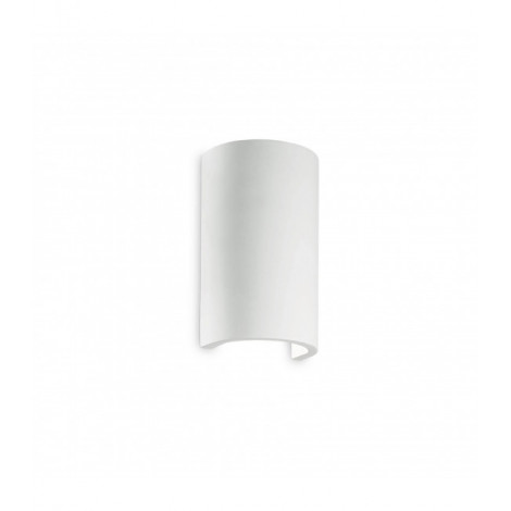 Applique murale Flash Gypse blanc 1 ampoule 18cm|Appliques murales|Luminaire Center