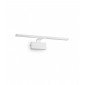 Applique à tableau Alma Métal blanc 1 ampoule 9cm|Appliques murales|Luminaire Center