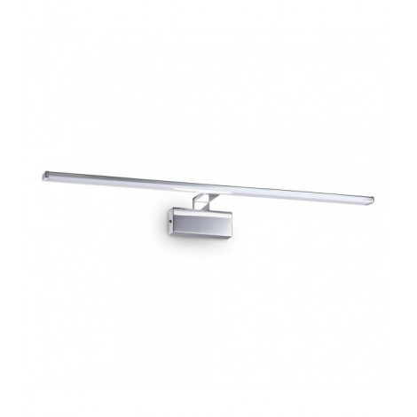 Applique à tableau Alma Métal Chrome 1 ampoule 9cm|Appliques murales|Luminaire Center