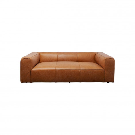 Canapé Cubetto 3 places marron clair Kare Design|Canape|Kare