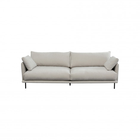 Canapé Edna 3 places crème Kare Design|Canape|Kare