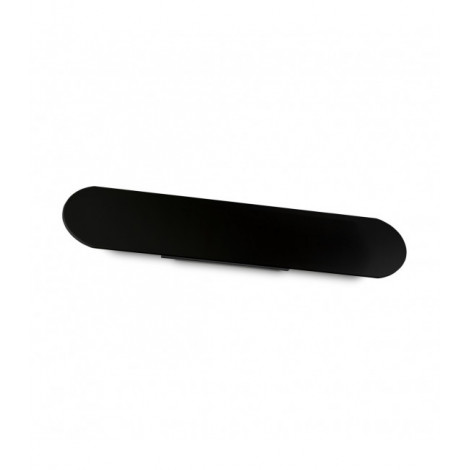 Applique LED intégré Echo Métal Noir 1 ampoule 9cm|Appliques murales|Luminaire Center