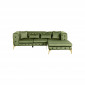 Canapé d'angle Bellissima droite velours vert Kare Design|Canape|Kare