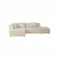 Canapé d'angle Infinity Cord crème gauche Kare Design|Canape|Kare