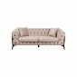 Canapé Bellissima 2 places velours beige Kare Design|Canape|Kare