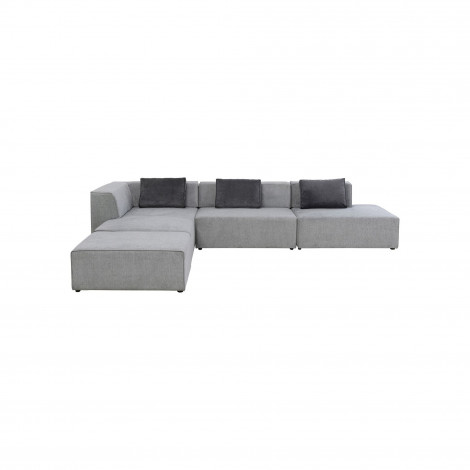 Canapé d'angle Infinity XL gauche gris Kare Design|Canape|Kare