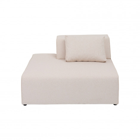 Méridienne gauche canapé Infinity crème Kare Design|Canape|Kare