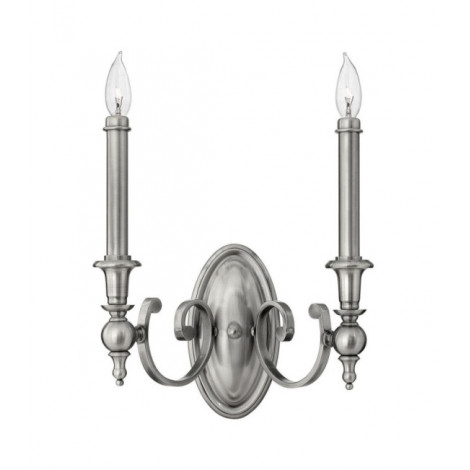 Applique murale Yorktown Nickel Antique|Appliques murales|Luminaire Center