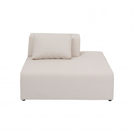 Méridienne droite canapé Infinity crème Kare Design|Canape|Kare