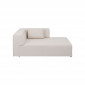 Méridienne droite d'angle canapé Infinity crème Kare Design|Canape|Kare