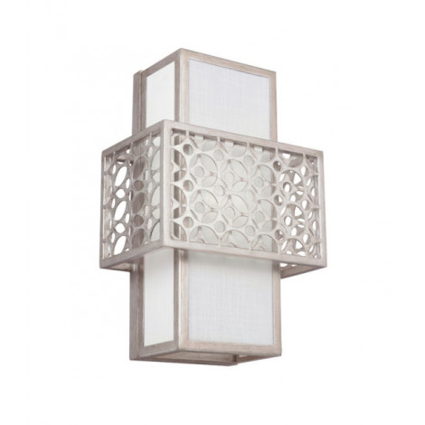 Applique murale Kenney Acier Argent|Appliques murales|Luminaire Center