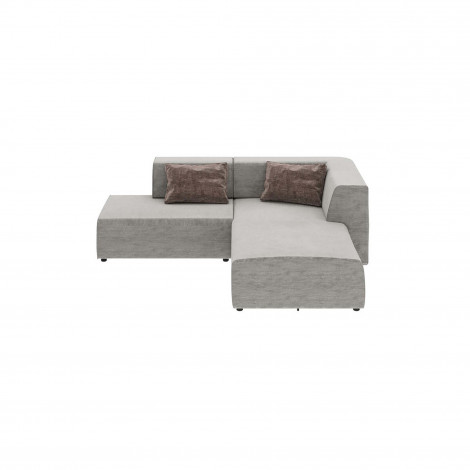 Canapé d'angle Infinity Boston droite gris Kare Design|Canape|Kare