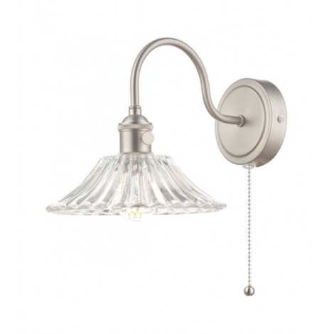 Applique murale Hadano Verre moulé, chrome antique|Appliques murales|Luminaire Center