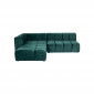 Canapé d'angle Belami gauche vert foncé Kare Design|Canape|Kare