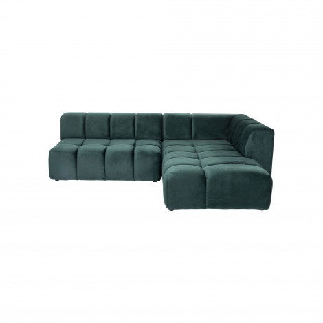 Canapé d'angle Belami droite vert foncé Kare Design|Canape|Kare
