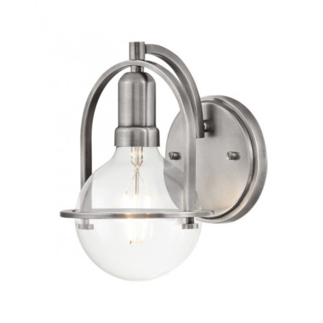 Applique murale Hinkley Acier Nickel brossé|Appliques murales|Luminaire Center