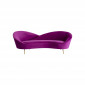Canapé Night Fever 3 places velours violet Kare Design|Canape|Kare
