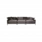 Canapé Lullaby XL velours taupe Kare Design|Canape|Kare