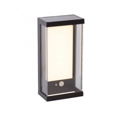 Applique murale Solar Aluminium,polycarbonate Noir mat|Appliques murales|Luminaire Center