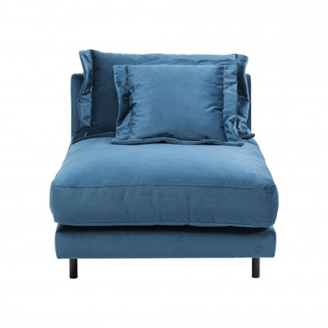 Assise Lullaby velours bleu pétrole Kare Design|Canape|Kare