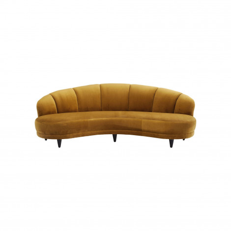 Canapé Dschinn 3 places velours ocre Kare Design|Canape|Kare