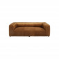 Canapé Cubetto 3 places velours marron Kare Design|Canape|Kare