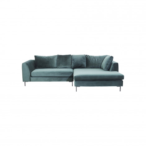 Canapé d'angle Gianna 290cm droite velours vert Kare Design|Canape|Kare