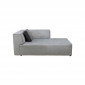 Méridienne droite d'angle canapé Infinity gris Kare Design|Canape|Kare