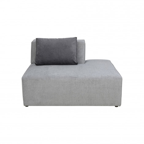 Méridienne droite canapé Infinity gris Kare Design|Canape|Kare