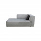 Méridienne gauche d'angle canapé Infinity gris Kare Design|Canape|Kare