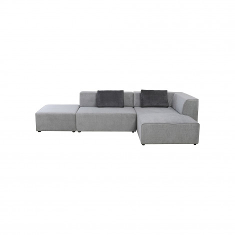 Canapé d'angle Infinity droite gris Kare Design|Canape|Kare