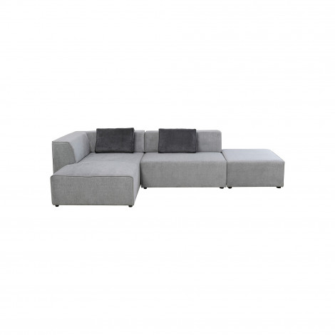 Canapé d'angle Infinity gauche gris Kare Design|Canape|Kare