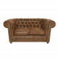 Canapé 2 places Oxford Vintage Rivet Kare Design|Canape|Kare