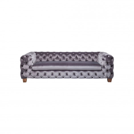 Canapé Desire 3 places velours gris Kare Design|Canape|Kare