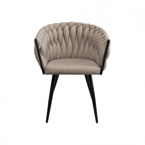 Chaise avec accoudoirs Dean beige Kare Design|Chaise|Kare