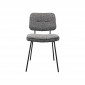 Chaise Orelie noire et blanche Kare Design|Chaise|Kare