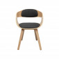 Chaise avec accoudoirs Costa peuplier Kare Design|Chaise|Kare