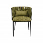 Chaise avec accoudoirs Saluti verte Kare Design|Chaise|Kare